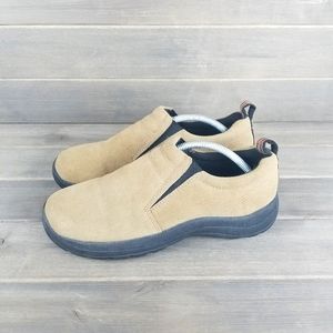 Predictions Suede Leather Slip Ons